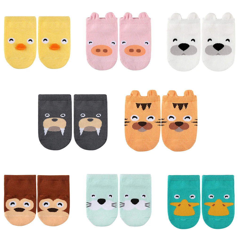 

New Spring And Autumn Baby Socks Newborn Boys & Girls Cute Toddler Anti-slip Socks Cartoon Unisex Kid Cotton Socks Baby Socks