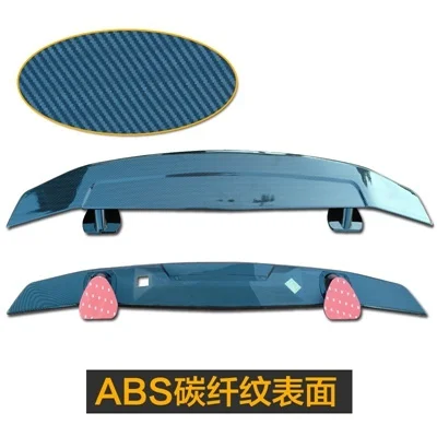 Подходит для Honda Civic 8/9/10 ABS GT stylr задний спойлер заднего крыла - Цвет: Армейский зеленый