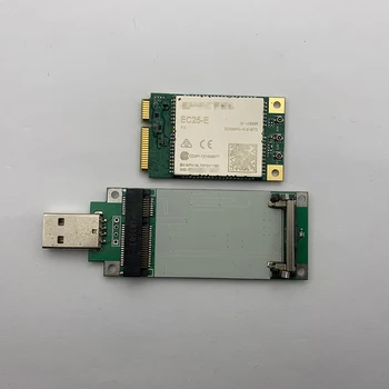 

EC25-E LTE module EC25 EC25EFA-512-STD IoT M2M optimized 4G module with mini pice to USB adapter 150Mbps downlink data rates
