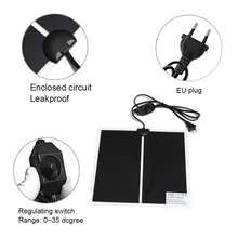 

NEW 5-45W Reptiles Heat Mat Climbing Pet Heating Warm Pads Adjustable Temperature Controller Mats Reptiles Supplies