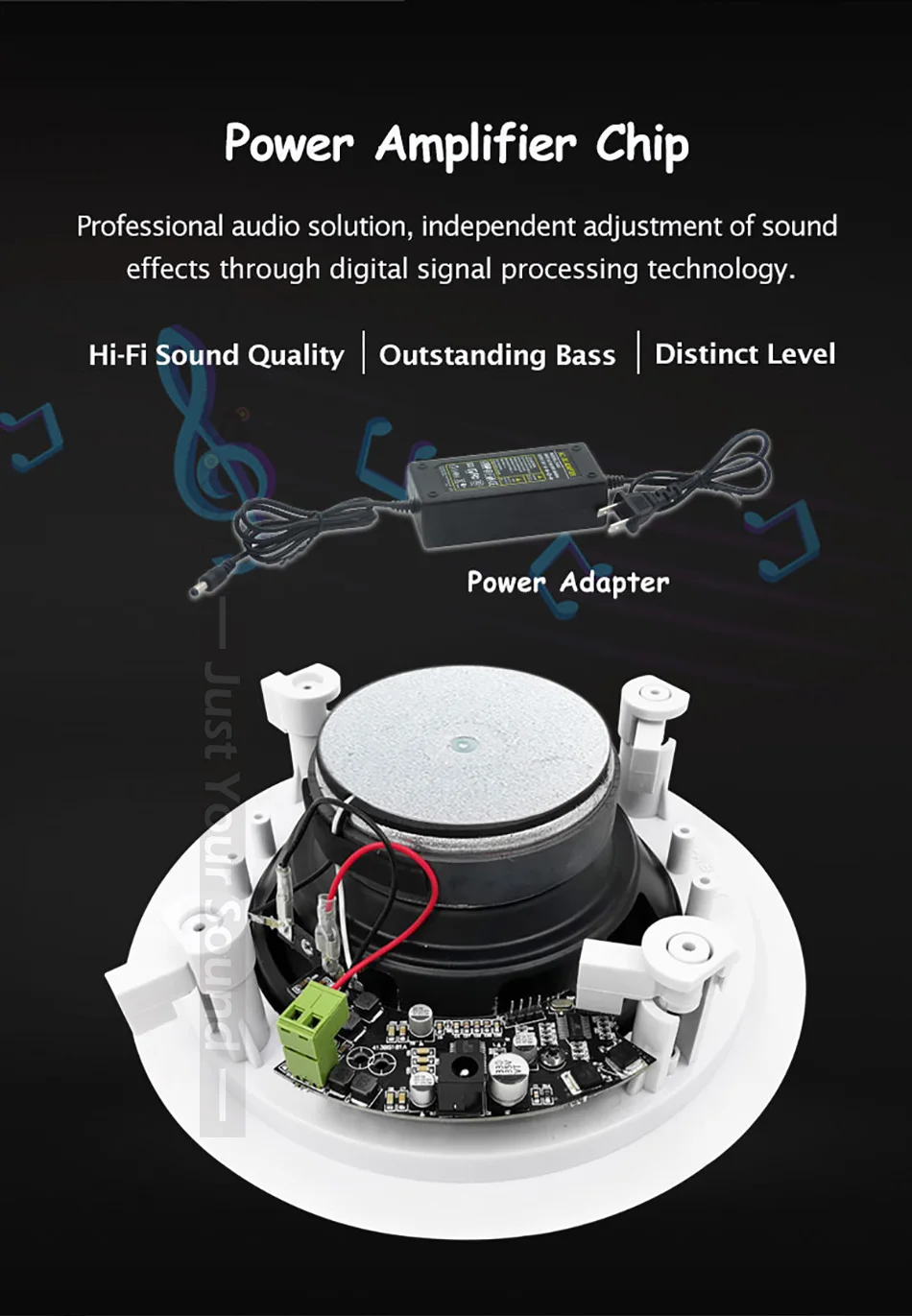 ❤スタイリッシュでお洒落なカフェ仕様❣埋込み型☆天井スピーカー