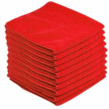 

10Pcs Microfiber Car Cleaning Cloth Kitchen Bathroom Towel Lint Free Kitchen Superfine Fibre Cleaning Duster Cloth Washer