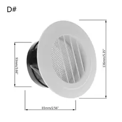 1 X круглое вентиляционное отверстие вентиляционная крышка воздуховода 100 мм белый для внутреннего выматывания