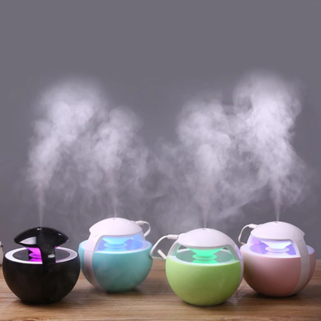 Ultrasonic LED Cool Mist Humidifier Sprayer Essential Oil Purifier Aromatherapy Electric Aroma Diffuser Mist Maker For Home