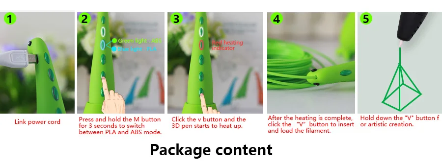 3d Ручка с милым динозавром, 3d Ручка для рисования, 3d Ручка с PLA нитью, 3d модель, креативная ручка с граффити, рождественский подарок для ребенка
