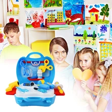 18 шт., медицинский набор, доктор, медсестра, стоматолог, ролевые игры, набор игрушек, детская игра, подарок, игровой домик, Детский пазл, набор для косплея