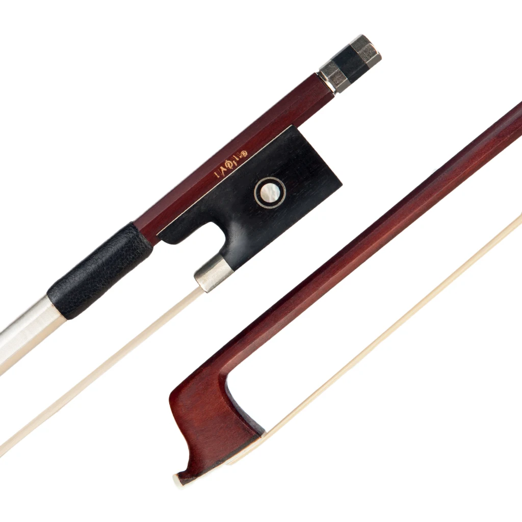 

4/4 Violin Bow Brazilwood Bow Fisheye Decoration Bow Ebony Frog Good Balance For 4/4 Violin Bow