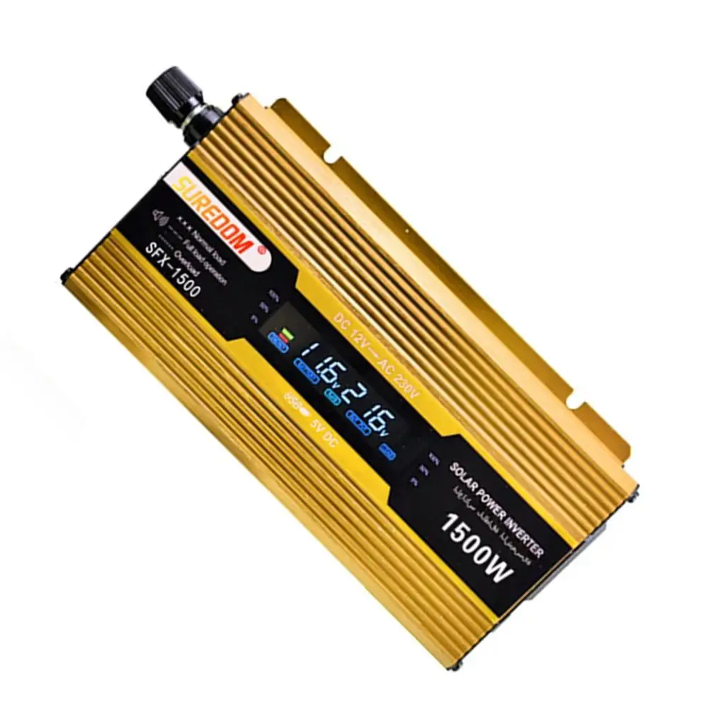 

1500W Inverter Car Inverter Solar Source Converter Car Inverter Power Supply Usb Mobile Phone Charging