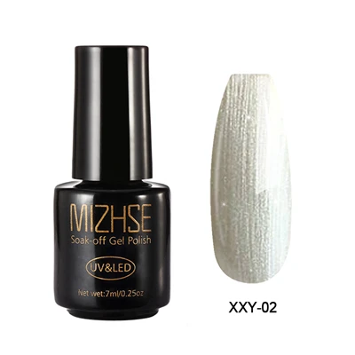 SetD01 XYY002 MIZHSE Гель-лак для ногтей 7 мл блестящий гель для ногтей БЛЕСТЯЩАЯ ЛАМПА Алмазный лак для ногтей отмачиваемый УФ гель для ногтей гель Vanish Base Top - Цвет: SetD01 XYY002