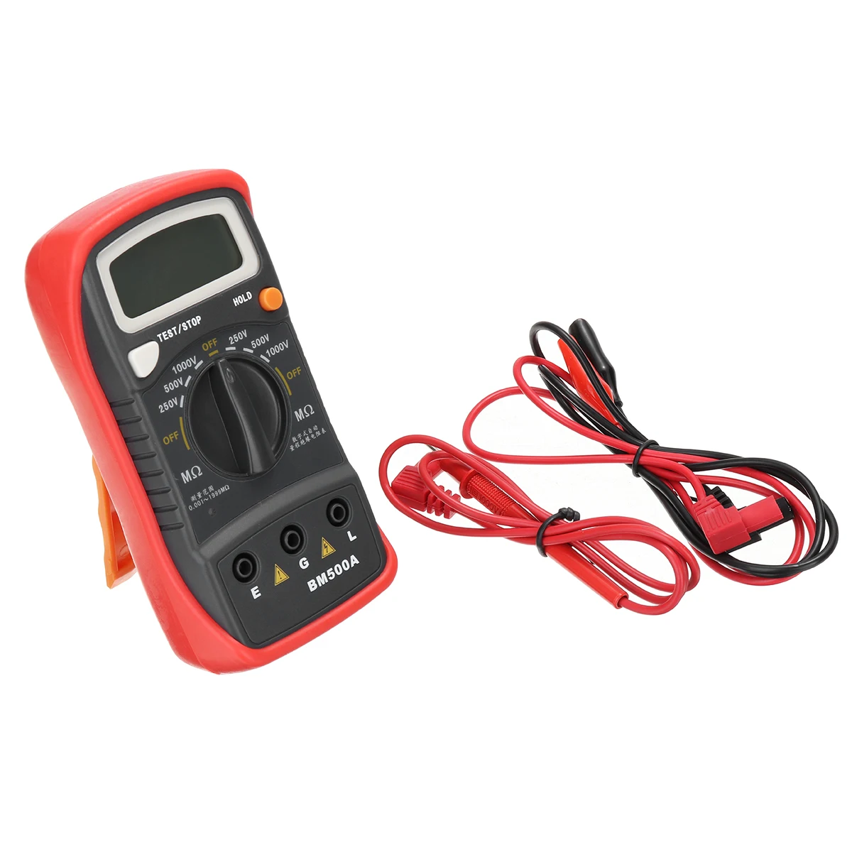 Ручной тестер сопротивления BM500A 1000 В ЖК дисплей цифровой изоляции Megohmmeter Megger