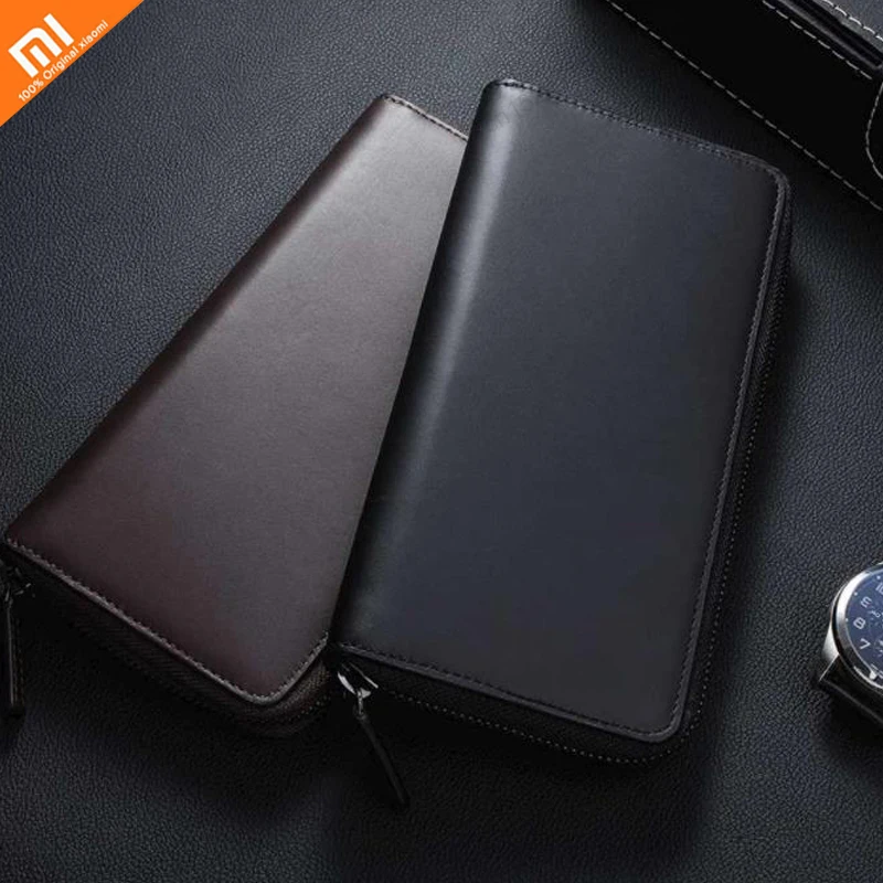 Оригинальный кошелек xiaomi mijia 90fun из воловьей кожи короткий устойчивый к царапинам