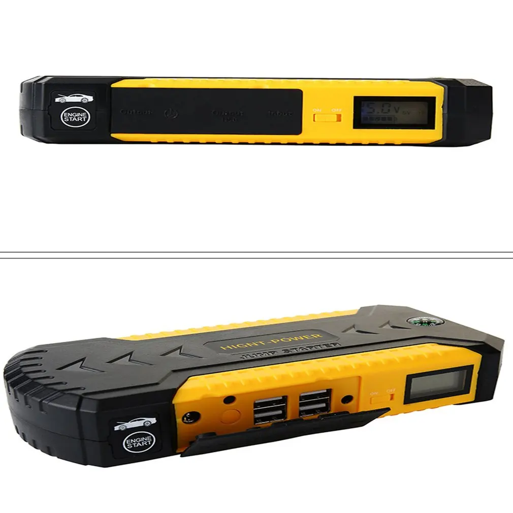Автомобильный стартер аварийного Зарядное устройство на открытом воздухе 12V Универсальный Мощность банка