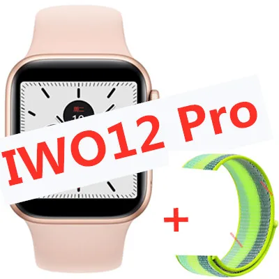 Смарт-часы GOLDENSPIKE IWO 12 Bluetooth 1: 1 серия 5 ЭКГ умные тосты Смарт-часы браслет Android для IOS обновление IWO 11 10 9 8 - Цвет: Package