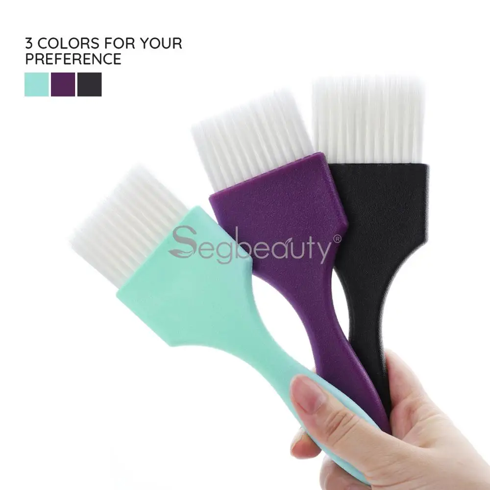 Segbeauty 3 шт. кисть для окрашивания волос салонов баляж мягкая щетина более легкого