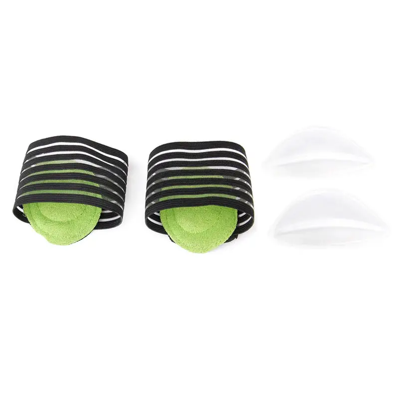 

BEAU-2 Pairs Silicone Support Pad for Flat Foot Correction foot Pad Silicone triangular foot Pad Flat Foot Pads