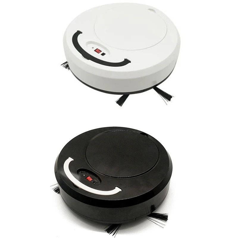 Rechargeable Robot Vacuum Cleaner Cleaning Robot Smart Sweeping Robot Floor Dirt Dust Hair Automatic Cleaner for Home Electric V