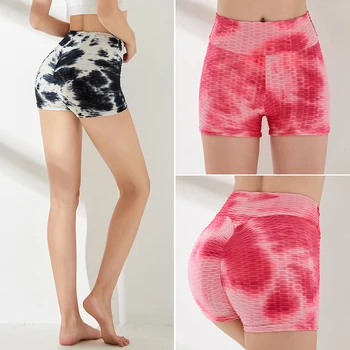 

Hot Fashion Print Yoga Sports Shorts Women Tights Jogging Fitness Short Pants Slim Summer Casual Elegant Basic Fitness Equipment