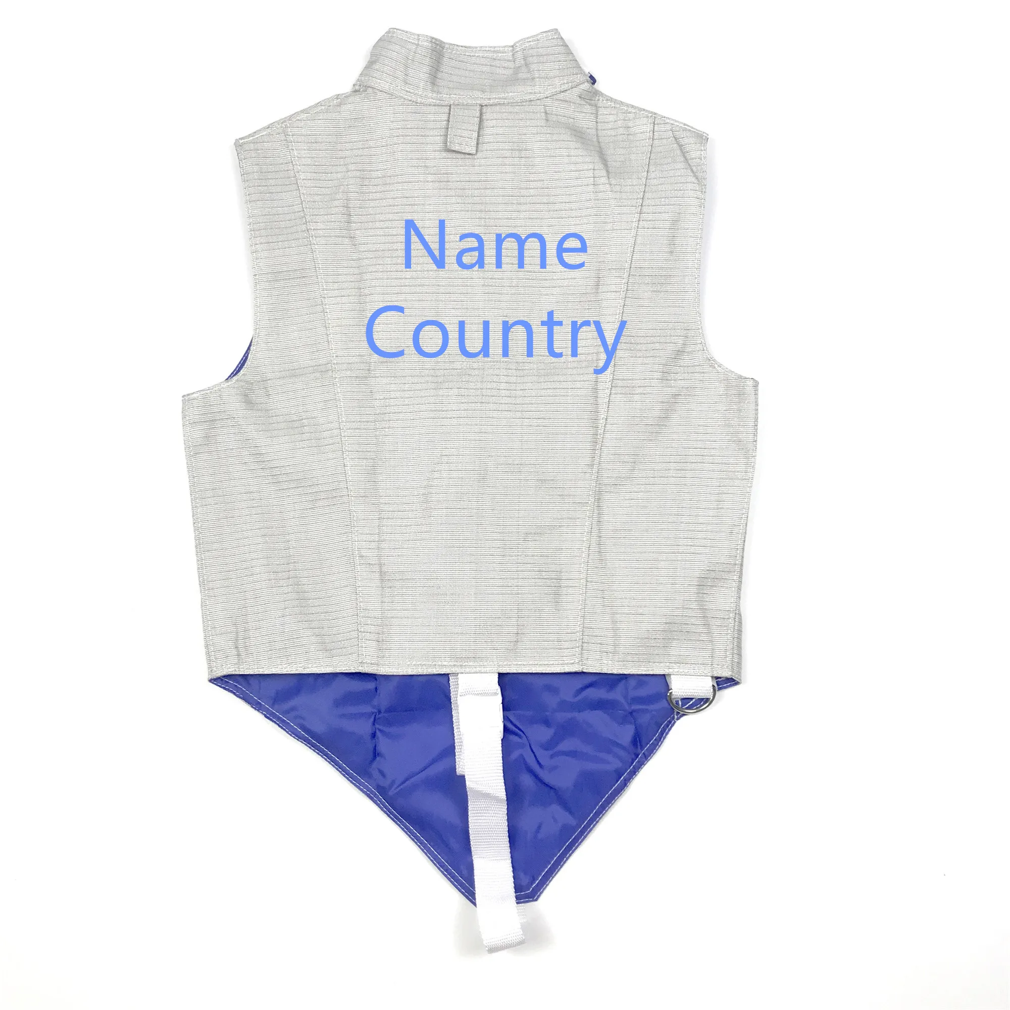 Foil electric jacket, Foil electric lame, Foil lame with name printing