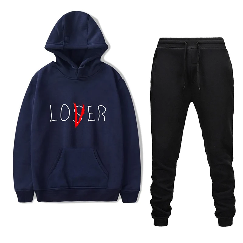 90% OFF S-4XL Men's Tracksuit 2 Piece Set Sweatsuit Jogging Hoodie Hooded Coat Jacket +Trousers Sweatpants Joggers Sports Sweat Suit Set