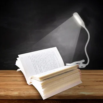 

Adjustable Table Clip Lamp LED USB Study Light 3 Modes Student Study Night Light for Household Bedroom Accessories