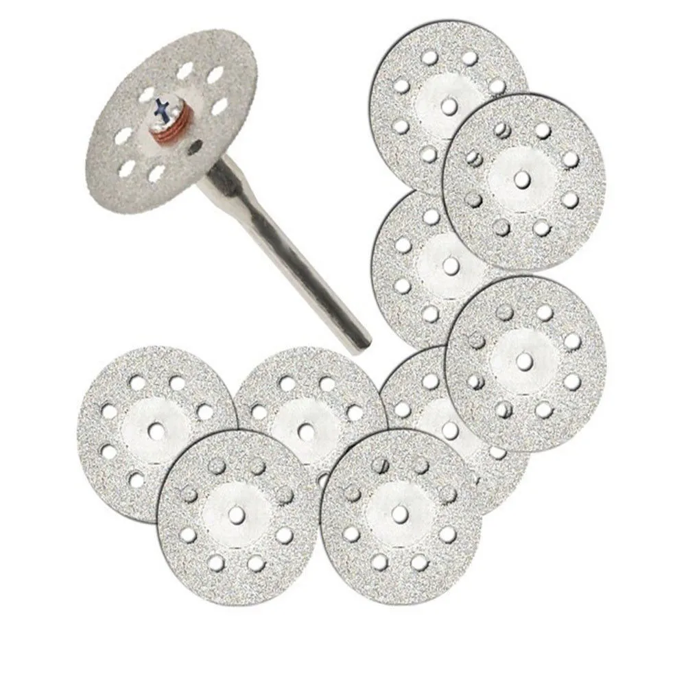

10pcs/pack 22mm Diamond Cut Off Wheel Cutting Disc Fits Craftsman Rotary Tool