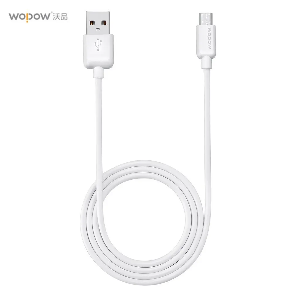 WOPOW LC503 Универсальная линия передачи данных для планшетов Android USB2.0 кабель для быстрой зарядки 0,8 м/1 м/1,5 м высокоскоростной 2а USB кабель для синхронизации данных