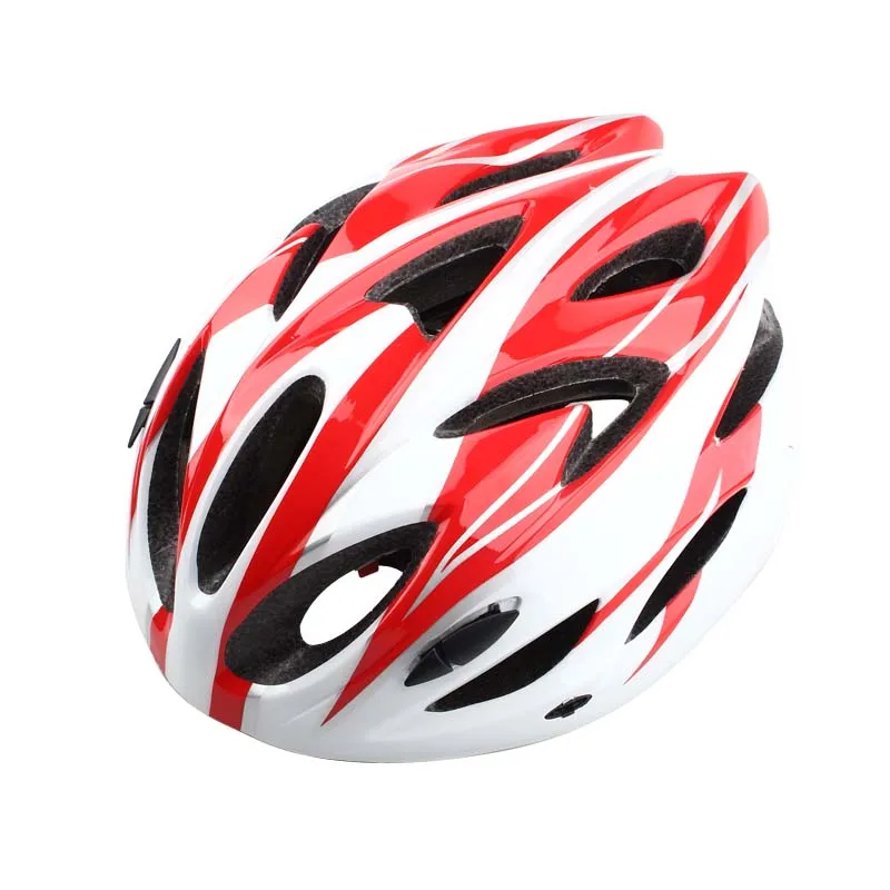 Ультра-светильник, велосипедный шлем, 18 отверстий, регулируемые велосипедные шлемы для верховой езды, MTB, с козырьком, для спорта на открытом воздухе, велосипедный шлем - Цвет: Red