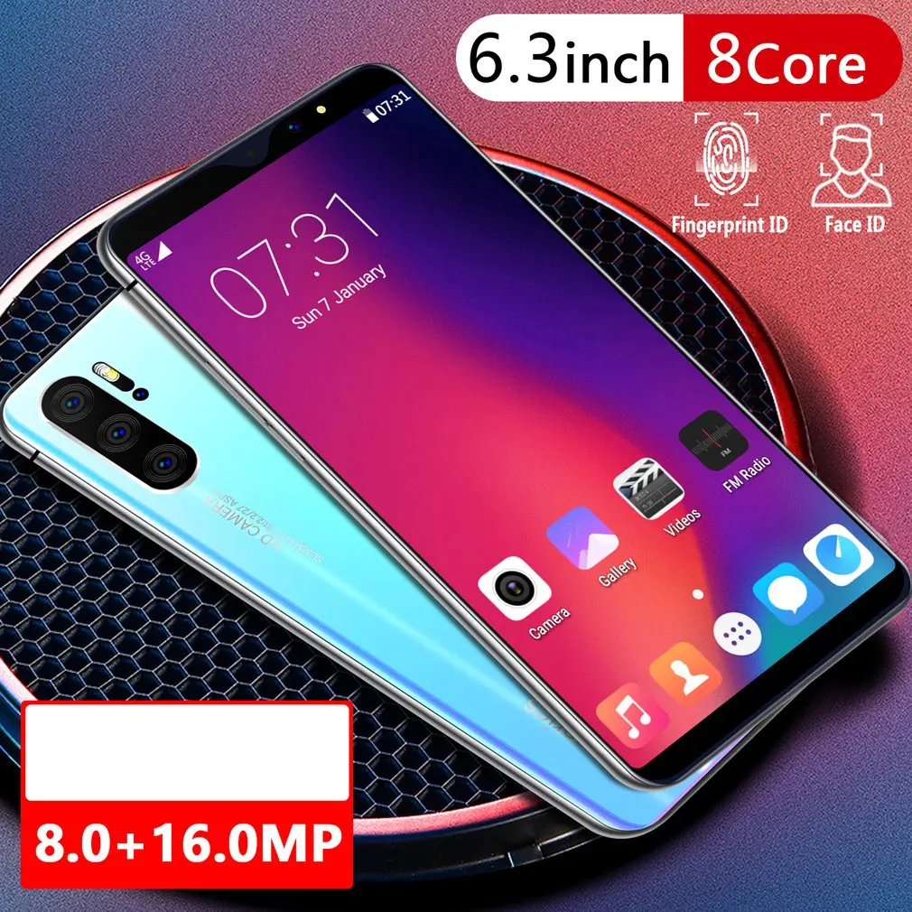 P31Pro мобильный смартфон 3g Ram+ всего 64 ГБ(Rom 32 ГБ+ Sd 32 ГБ) 3800 мАч мобильный телефон две sim-карты