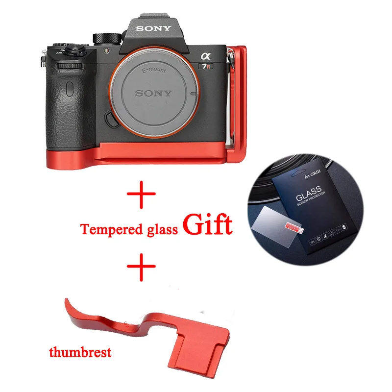 Pro вертикальный QR тип L штатив с быстроразъемной ручкой для Sony A9 A7R III A7R3 |