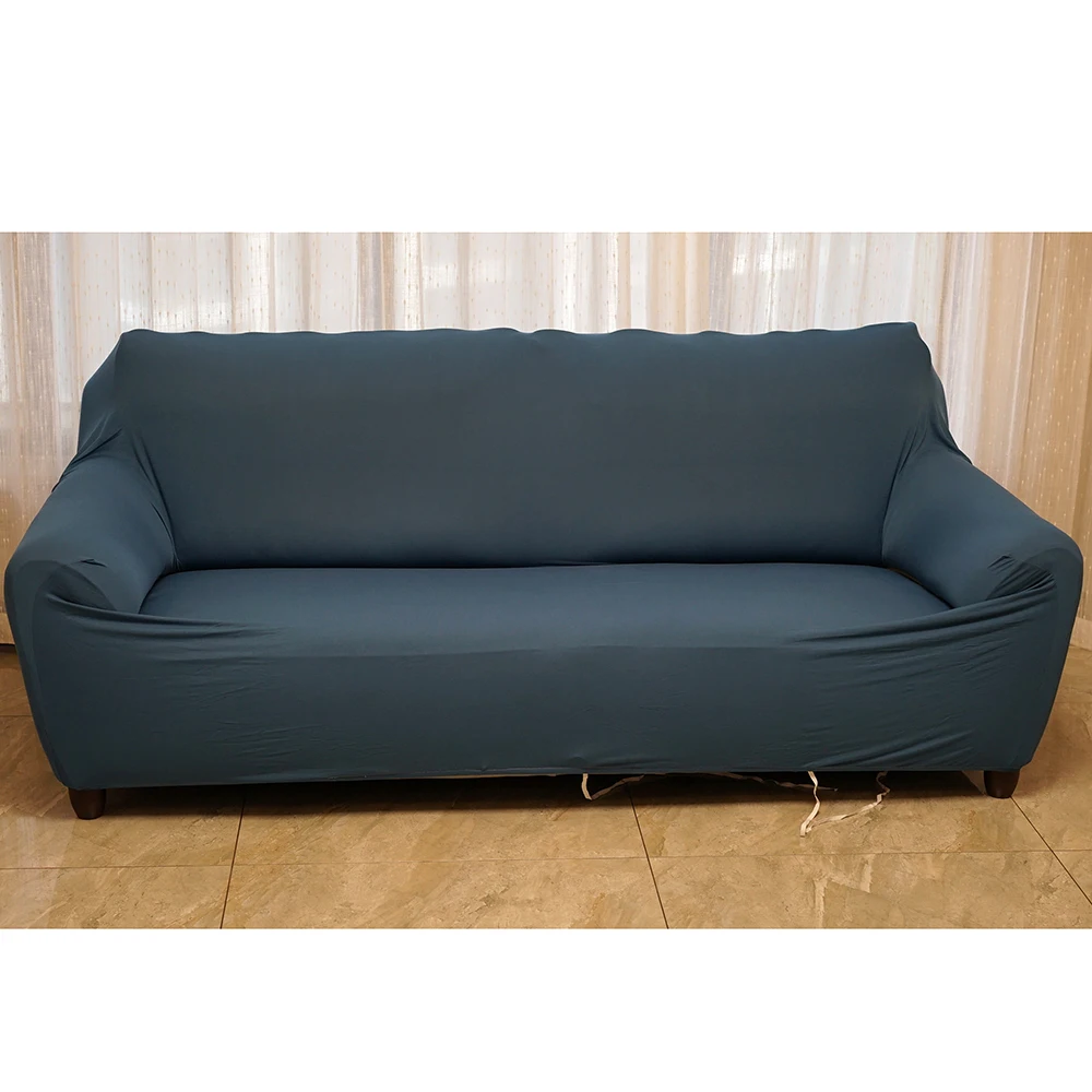 Sofa-Cover Stretch Loveseat Elasticity 1/2/3/4-seater Big Solid