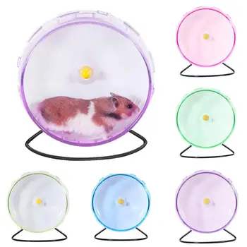 

Hamster Mouse Guinea Pig Jog Sports Wheel Running Spinner Exercise Pet Toy