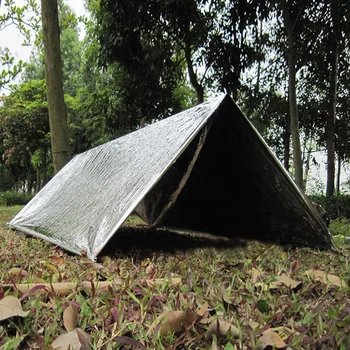 

Outdoor Emergency First Aid Tent Film Wigwam Camping Trekking Accessaries