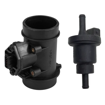 

Mass Air Flow Meter Maf Sensor for Saab 900 Ii 2.0L Kia & Canister Purge Solenoid/Purge Valve for Hyundai Accent Kia