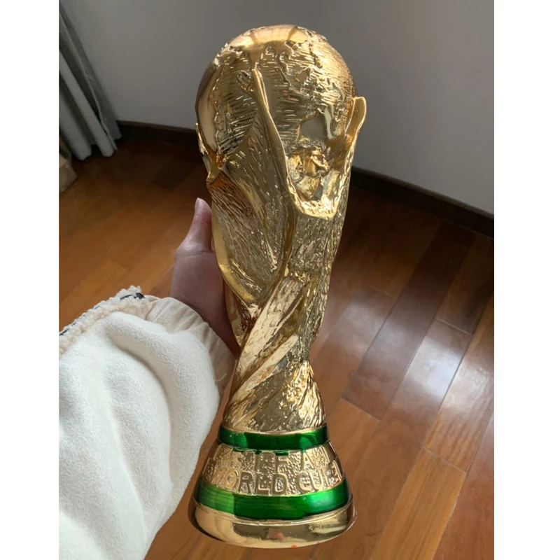 Большой Размеры Золотой Цвет чемпионата мира по футболу Футбол чемпионский
