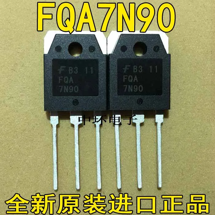 10 шт./лот FQA7N90 SSH7N90A 7N90 900V7A