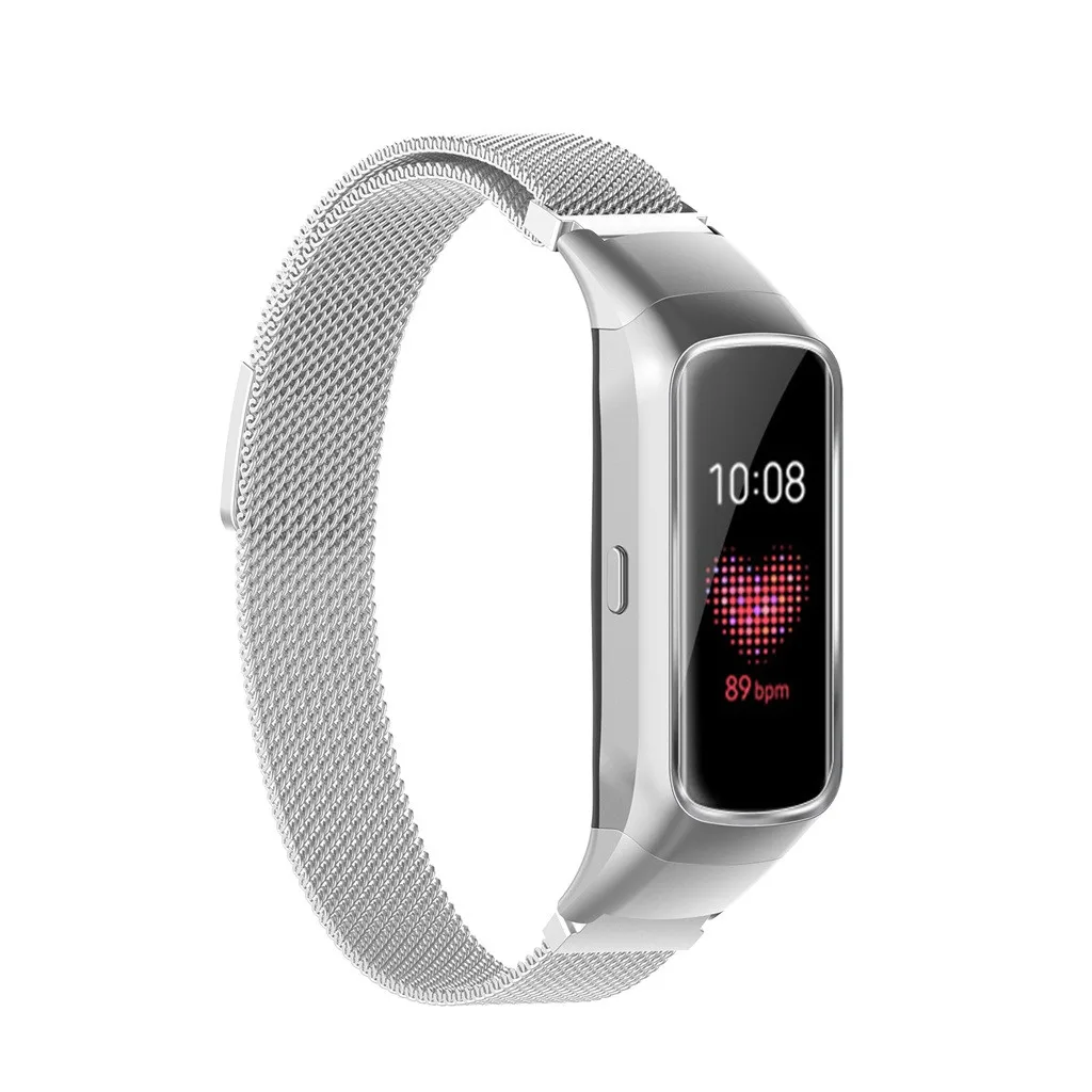 Mi band 4 ремешок из нержавеющей стали для Xiao mi band 3 4 смарт-браслет металлический ремешок для наручных часов для Xiao mi Band 3 Band4 аксессуары
