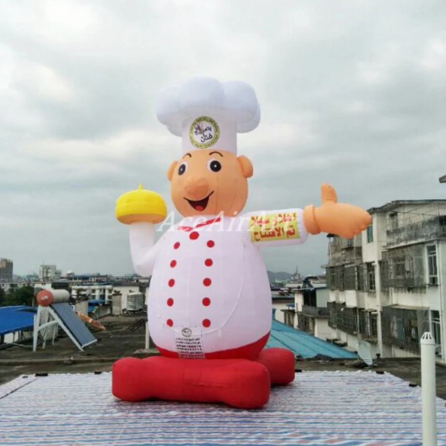 giant-inflatable-chef-model-inflatable-cooker-balloon-for-advertising