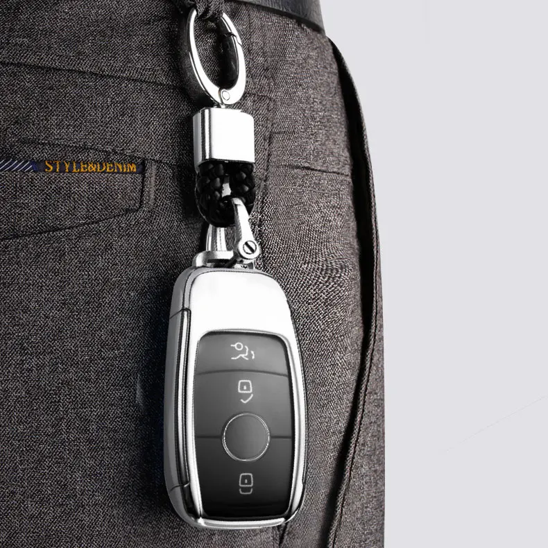 TPU высокого качества Автомобильный ключ крышка чехол оболочка сумка защитный ключ кольцо для Mercedes Benz E Class W213 S класс автомобильные аксессуары