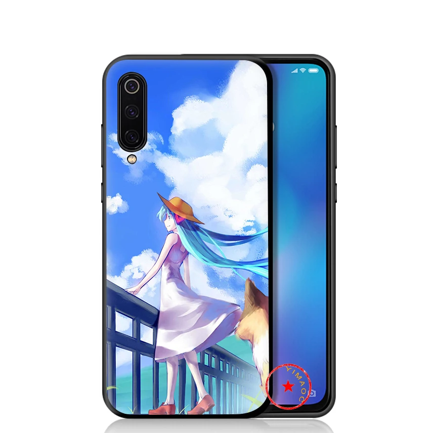 Hatsune аниме Мику Мягкий силиконовый чехол для Xiaomi Redmi Note 8 iPhone 7 6 Plus 5 iPad Pro для Redmi Note 4x 5A крышка - Цвет: 9