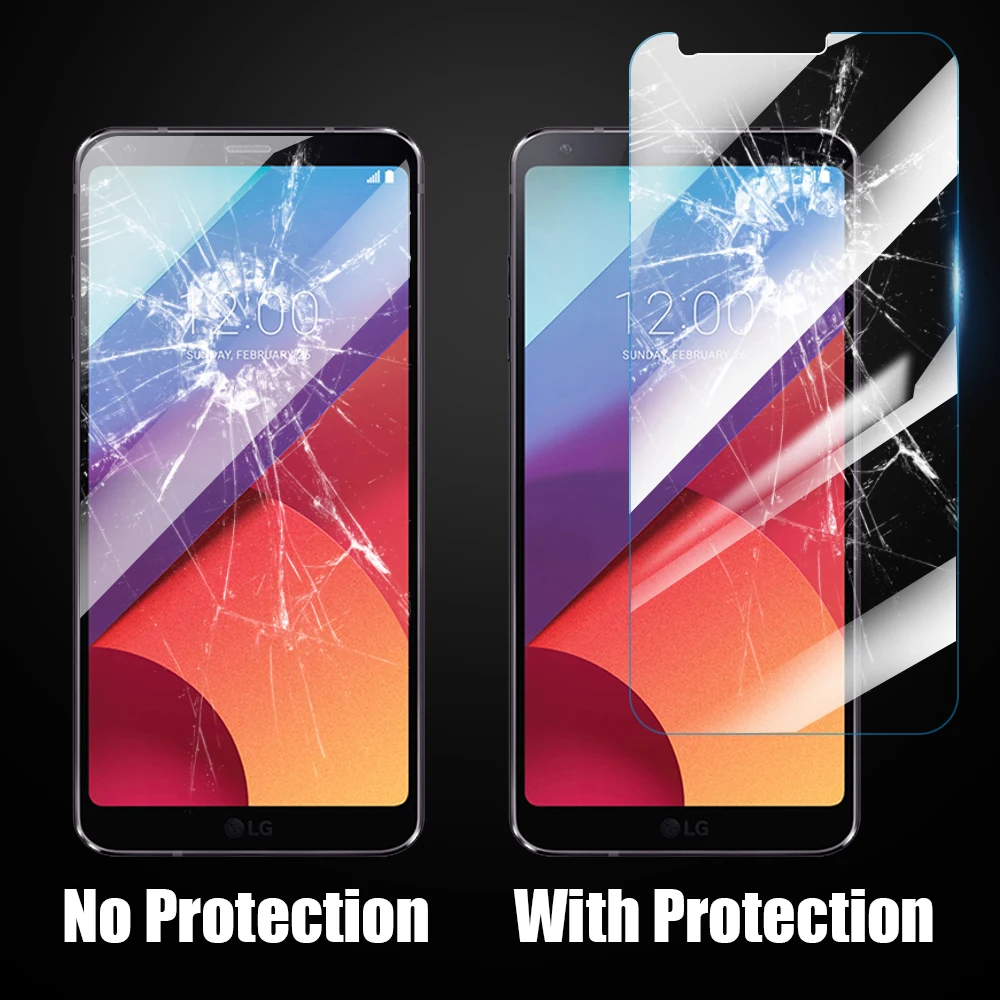 Průhledný obrazovka ochránce temperované sklo ochranný dávat pozor sled pro LG Q9 Q8 Q92 Q61 Q51 Q7 Q70 Q60 Q6 G8S G8X G8 G7 G6 plus thinq
