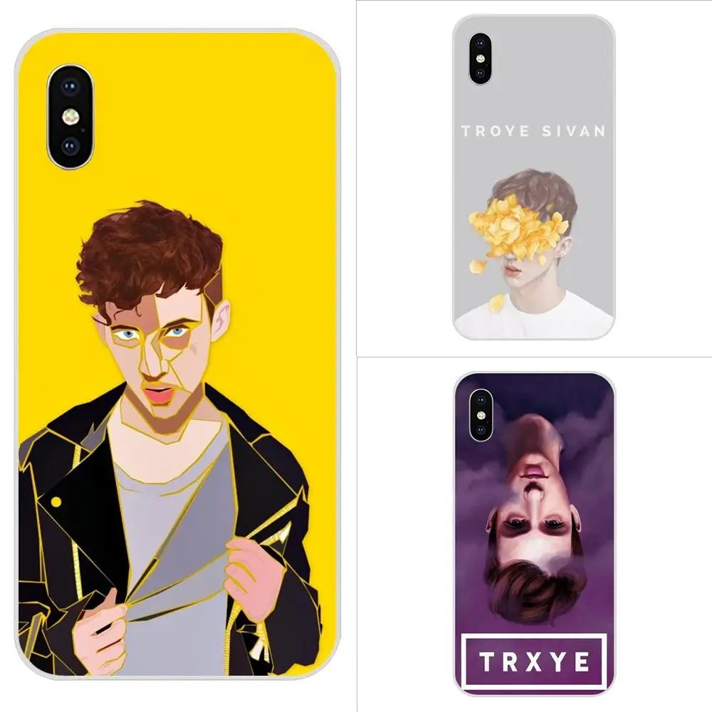 Soft Case Troye Sivan Trxye Blue For Huawei P7 P8 P9 P10 P20 P30 Lite Mini Plus Pro Y9 Prime P Smart Z 2018 2019 | Мобильные