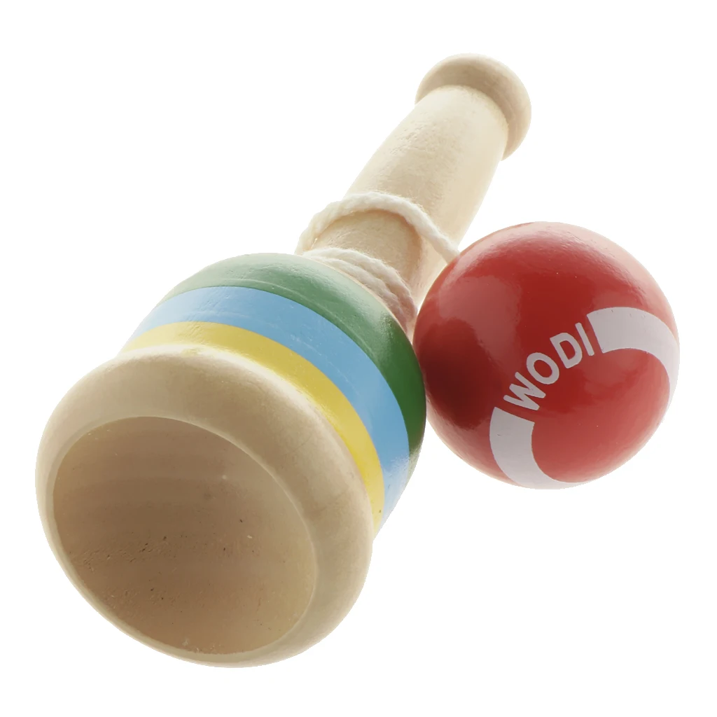 Деревянный шар Kendama and Cup Skill Game Традиционная японская игра игрушка для тренировки рук и глаз