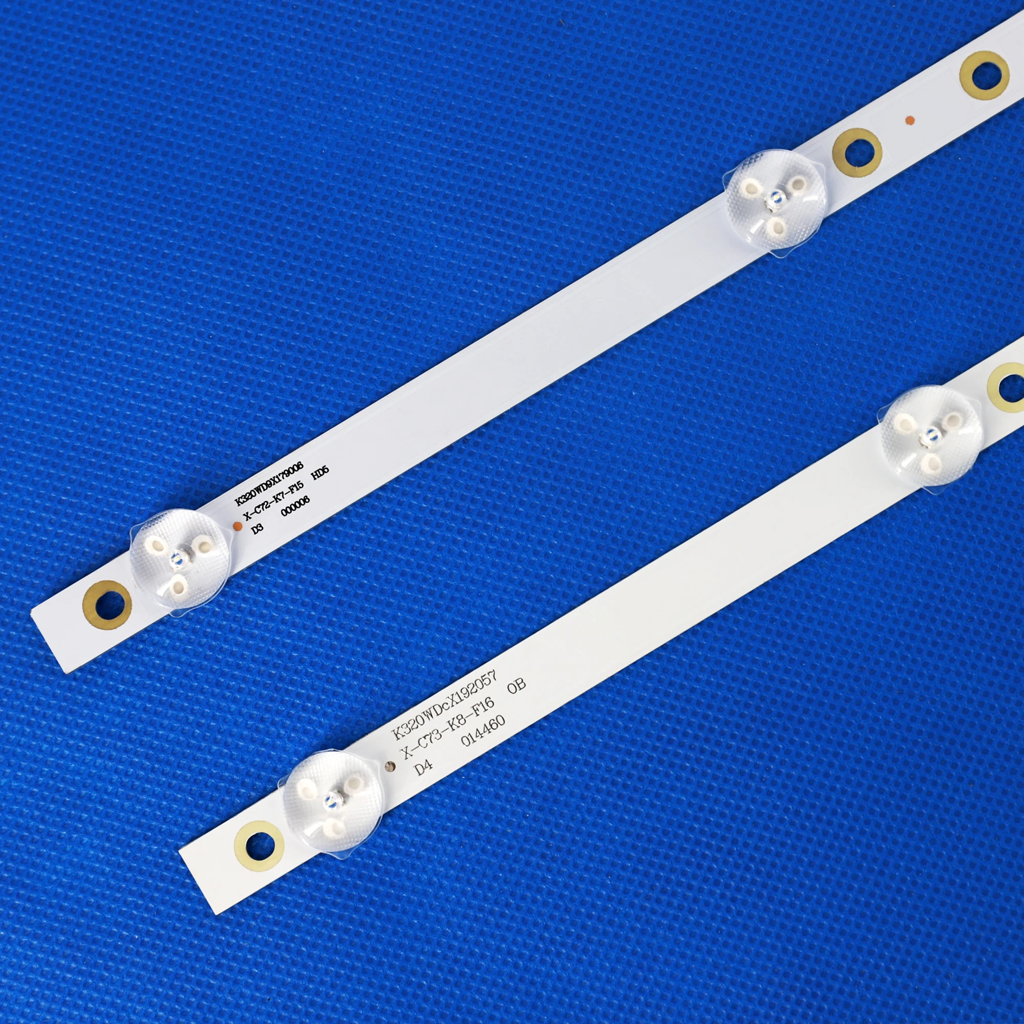 ο 2 PCS 6LED LED Ʈ Ʈ  2T-C32ACSA K320WDX A1 A2 4708-K320WD-A2113N01 4708-K320WD-A1113N11