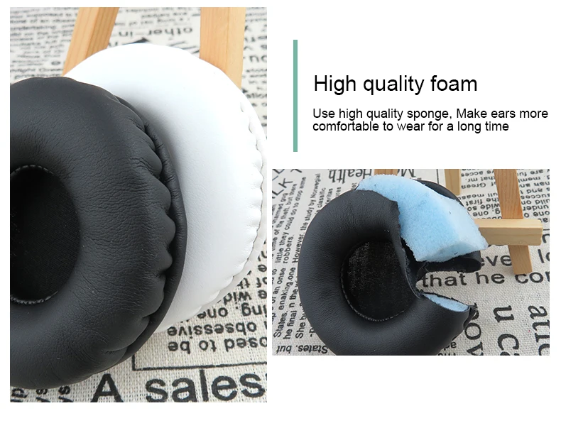 Earpads For Pioneer HDJ-CUE1 HDJ-CUE1BT CUE1 CUE1BT Headphone Replacement Headset Ear Pad PU Leather Sponge Foam