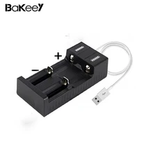 Bakeey 2 слота зарядное устройство 3,7 в/4,2 в микро USB быстрая зарядка зарядное устройство 18650 26650 14500 10440 литий-ионный аккумулятор зарядное устройство