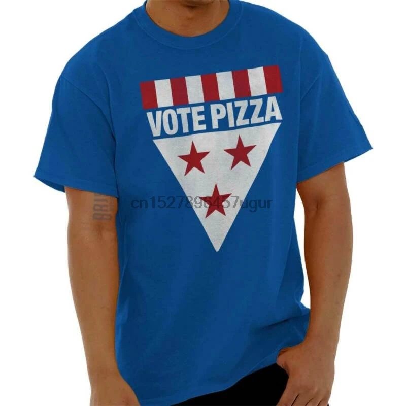 

Vote Pizza Shirt America Funny Democrat Republican Cool Gift Classic T Shirt Tee