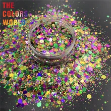 TCT-366 карнавала Марди Гра блеск для ногтей художественное украшение Смола Искусство на тумблеры ремесло DIY аксессуары фестиваль вечерние поставщик