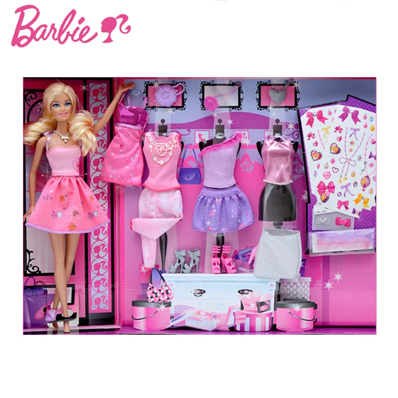 barbie en caja
