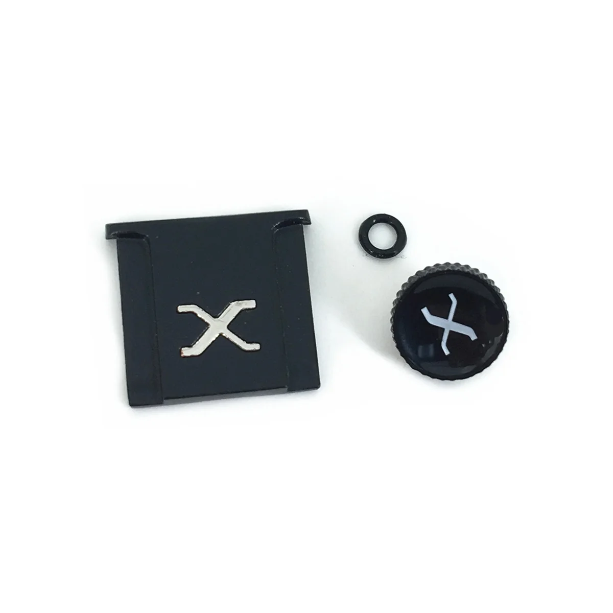 Metal Hot Shoe Adapter + Concave Shutter Button Kit camera remote shutter button camera remote shutter release For Fujiflm Fuji X-PRO3 X-PRO2 XT4 XT3 XT2 X-T30 XT20 X-E3 X-A5 X-A7 Hotshoe