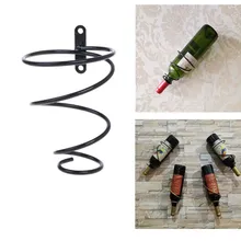 Железная настенная полка для винных бутылок держатель, полка дисплея Кухня бар выставочный органайзер для хранения домашний декор